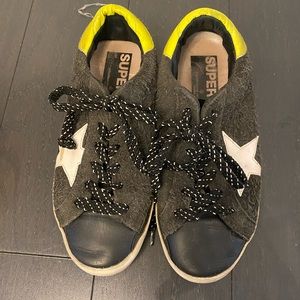 Golden Goose Black Sneakers